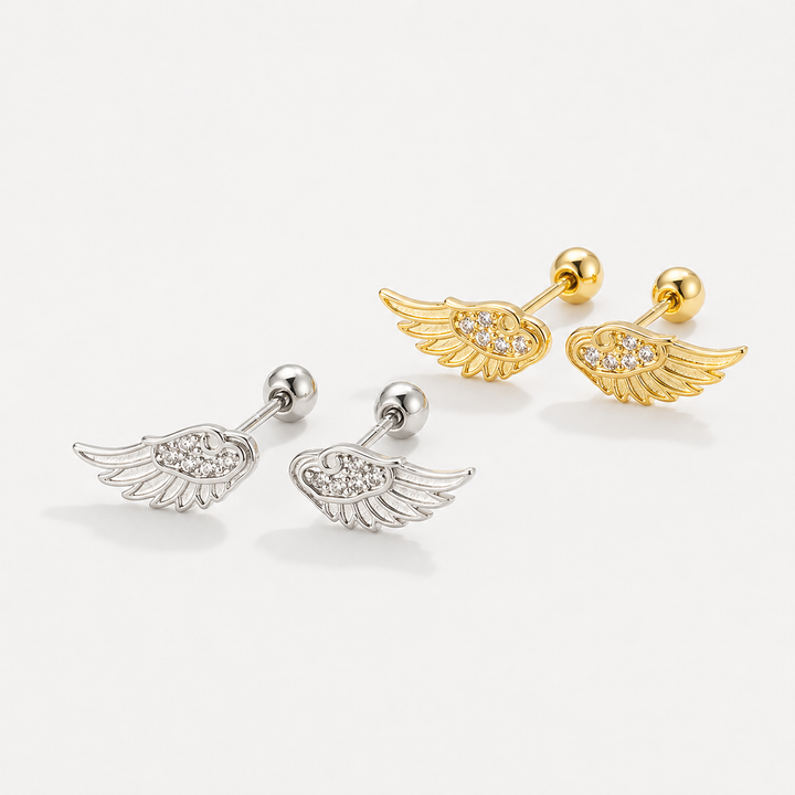Angel Wing Ear Studs