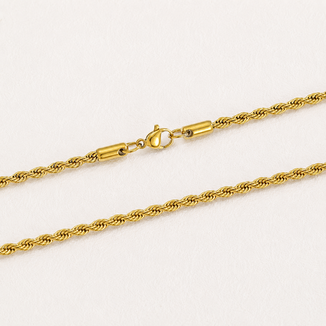 Pavé Script Initial Pendant Necklace