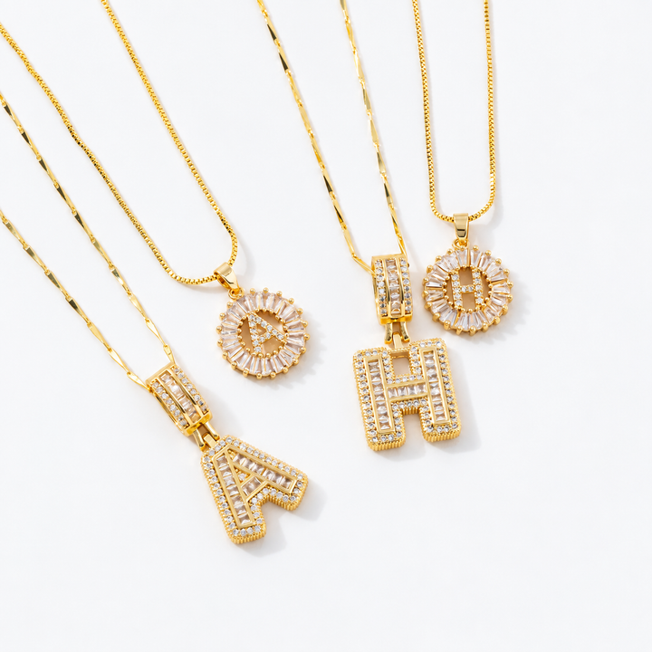 Personalized Initial Pendant Necklace