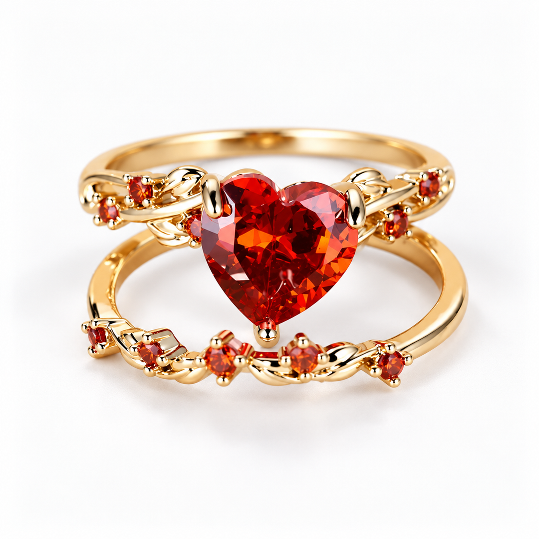 Midnight Heart Ring Se