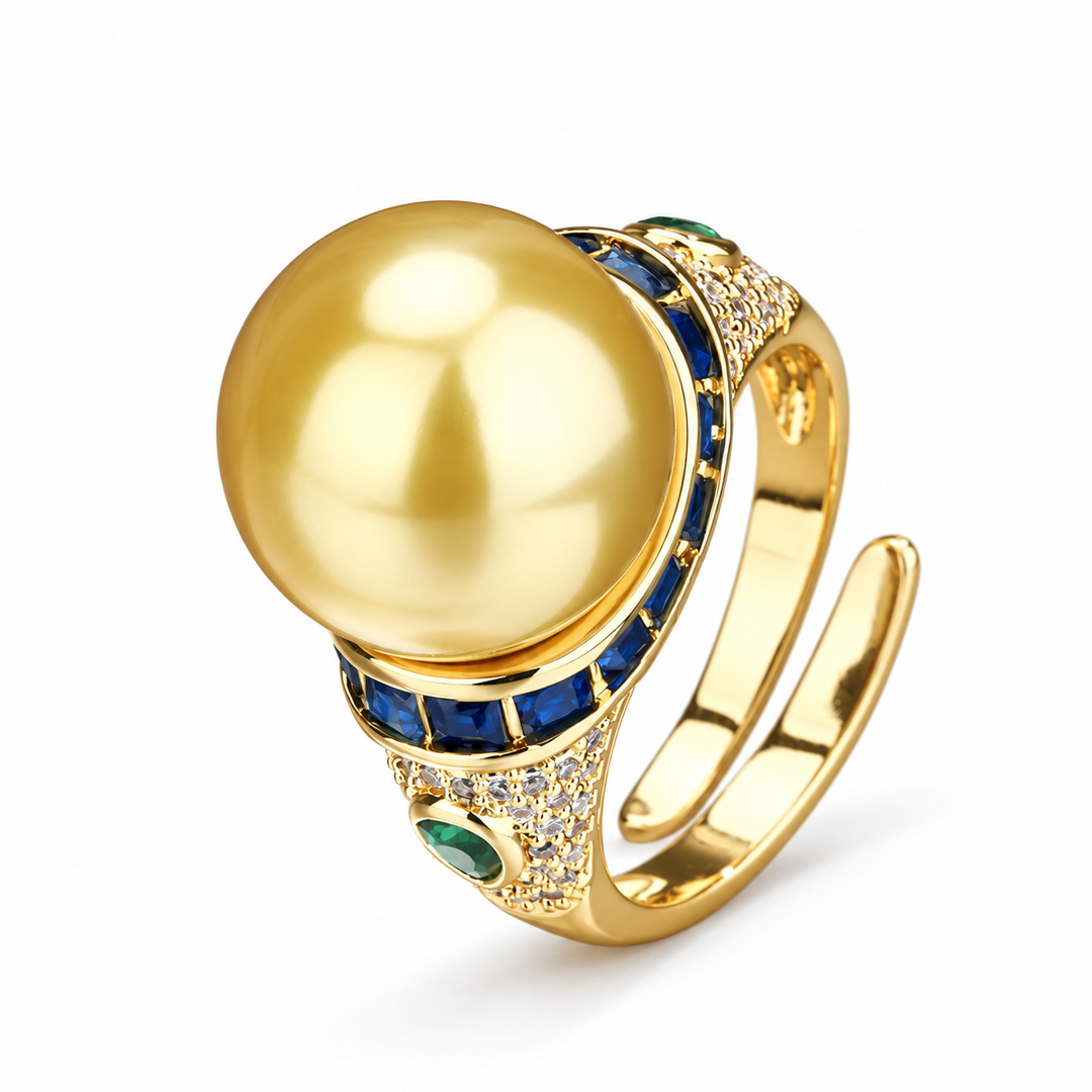 Luminous Halo Statement Ring