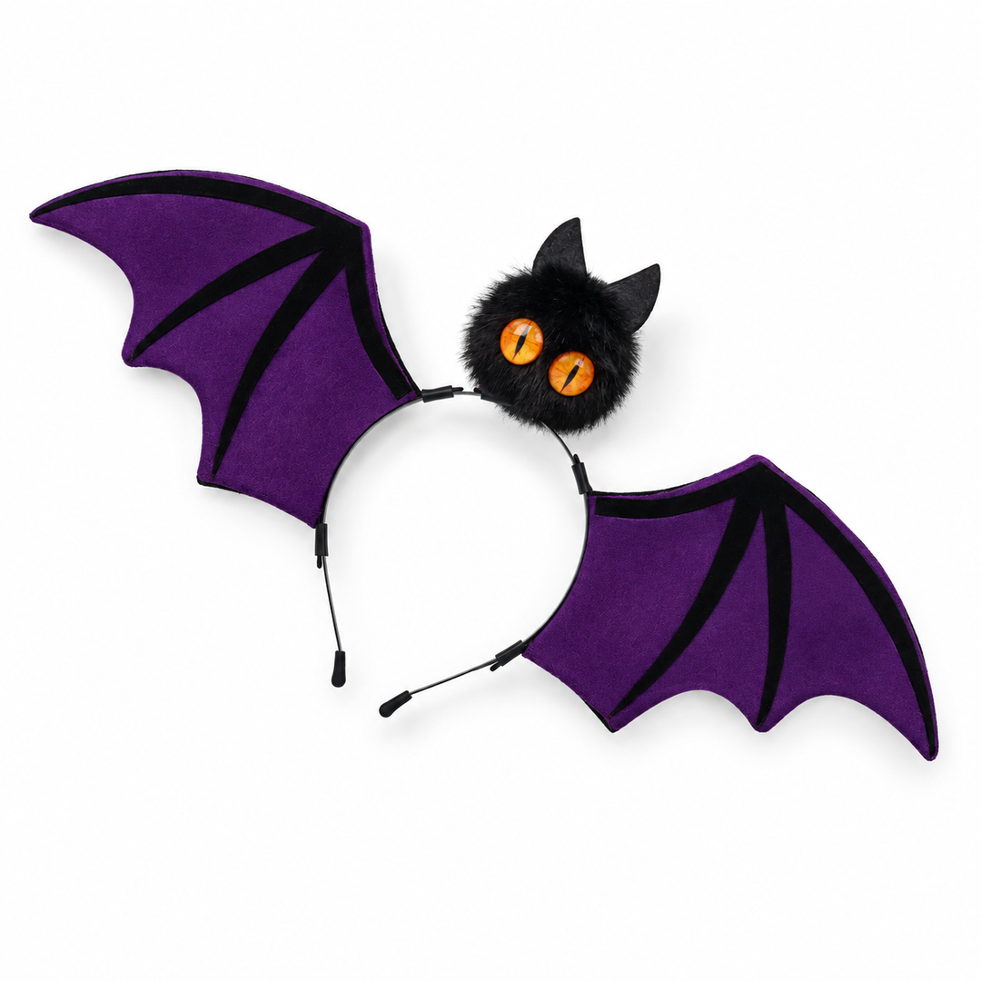 Spooky Bat Cat Headband
