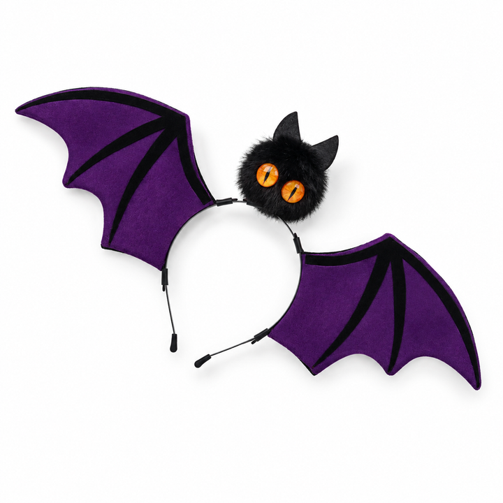 Spooky Bat Cat Headband