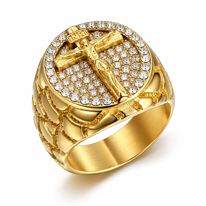 Sacred Devotion Crucifix Ring