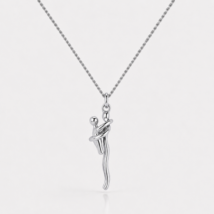 "Mother &amp; Child Embrace" Necklace