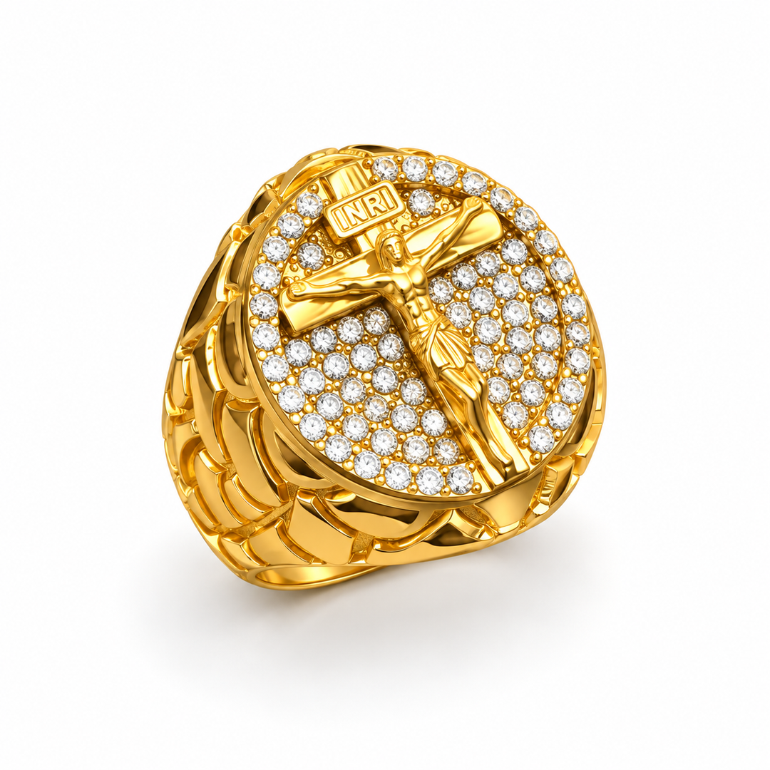 Sacred Devotion Crucifix Ring