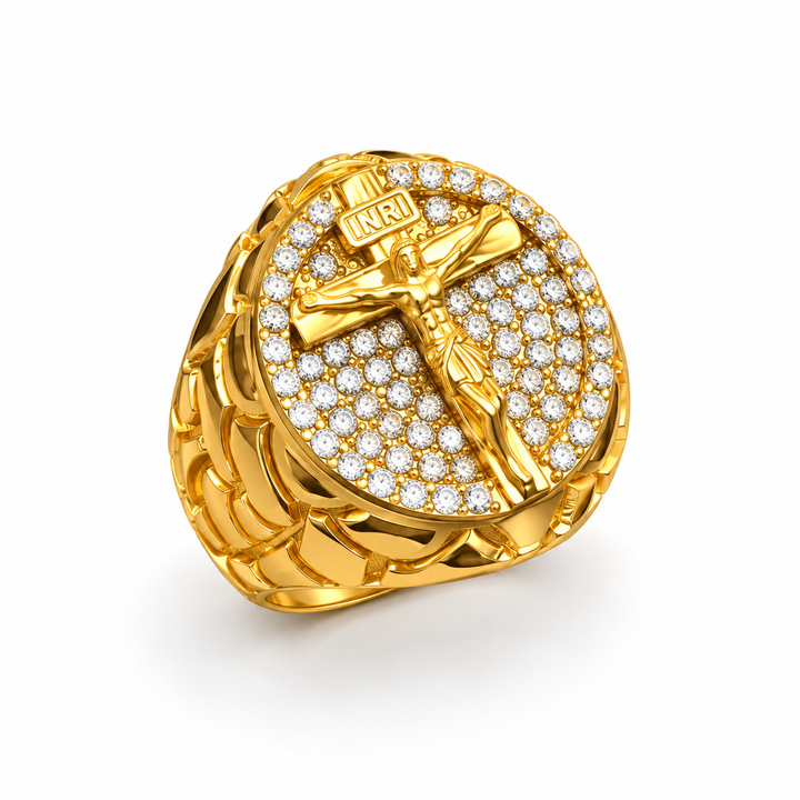 Sacred Devotion Crucifix Ring