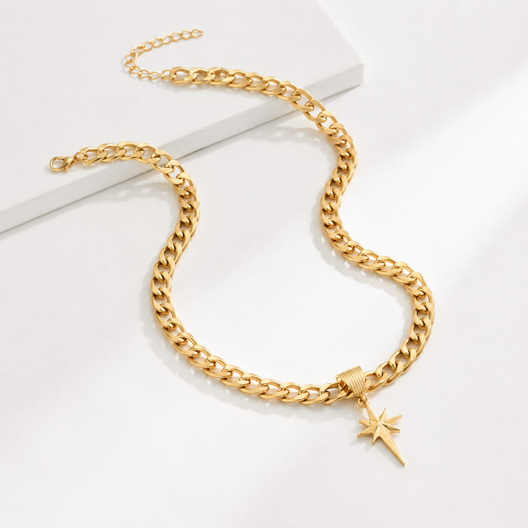 Celestial Star Charm Necklace