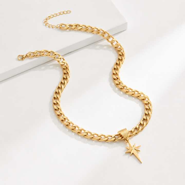Celestial Star Charm Necklace