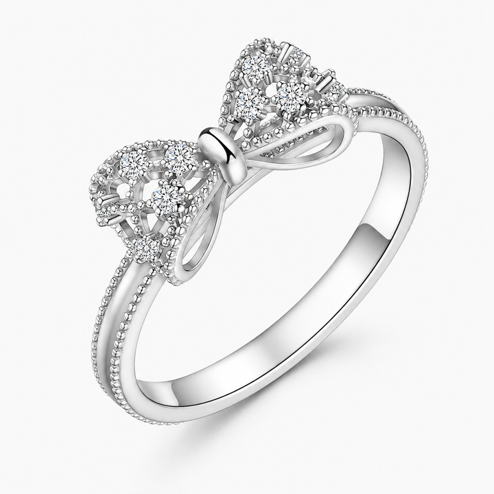 Pavé Bow Statement Ring
