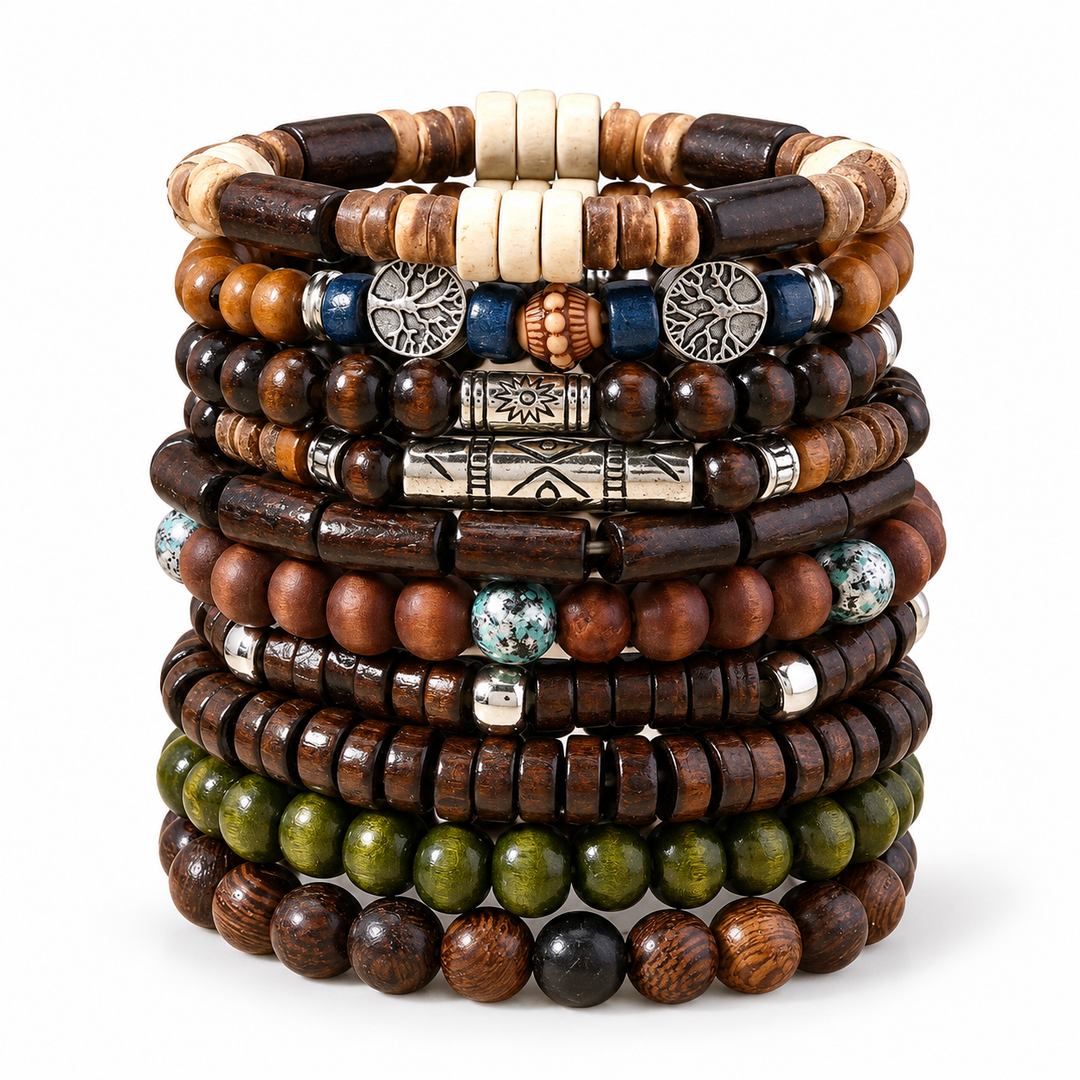 Bohemian-Style Bracelet Set