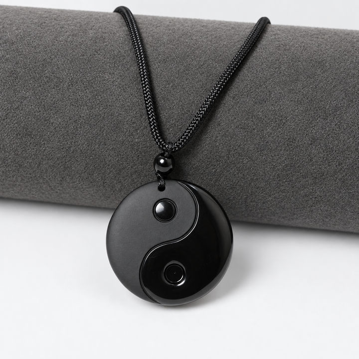 Yin Yang Obsidian Balance Necklace