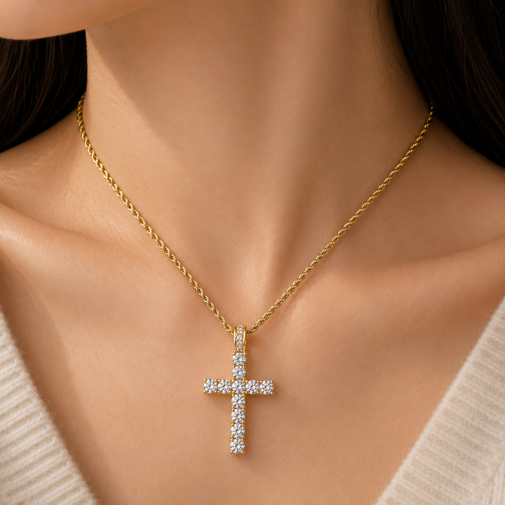 Classic Cross Pendant Necklace