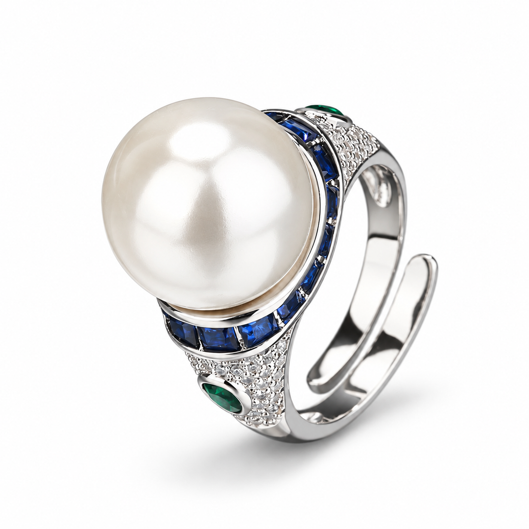 Luminous Halo Statement Ring