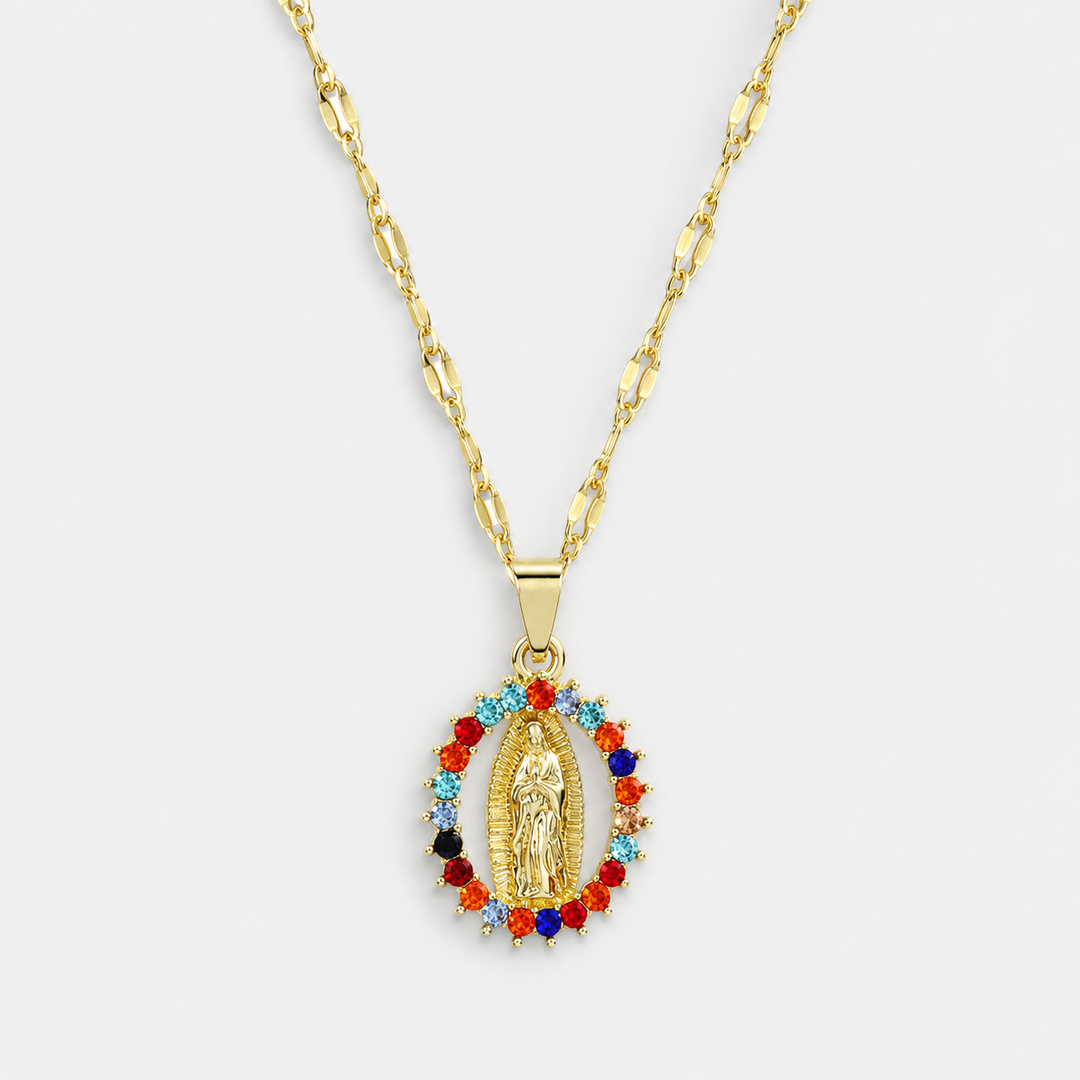 Our Lady of Guadalupe Pendant Necklace