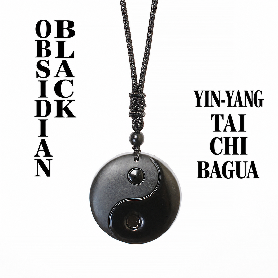Yin Yang Obsidian Balance Necklace