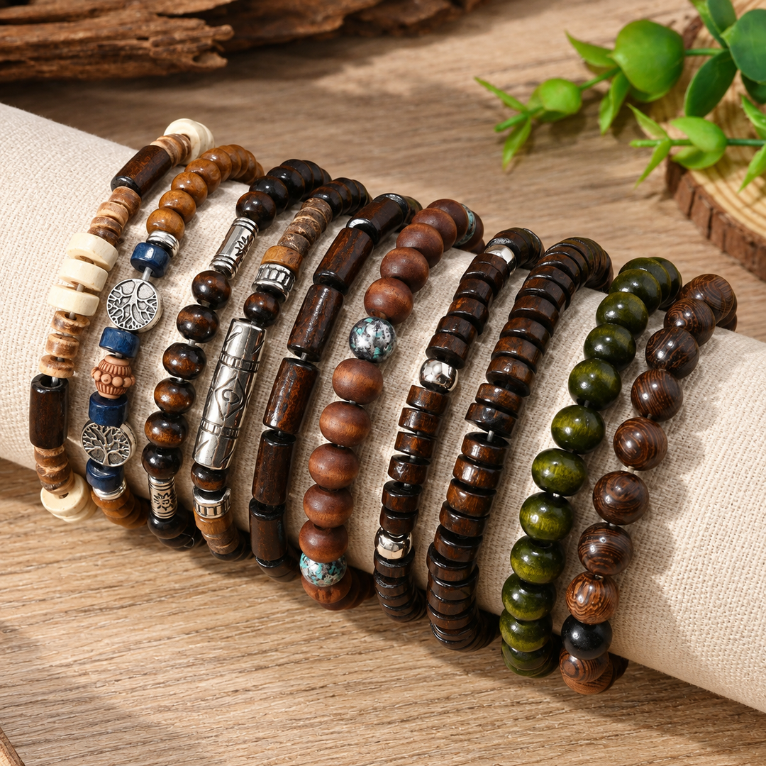 Bohemian-Style Bracelet Set