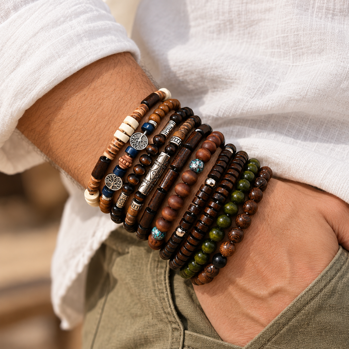 Bohemian-Style Bracelet Set