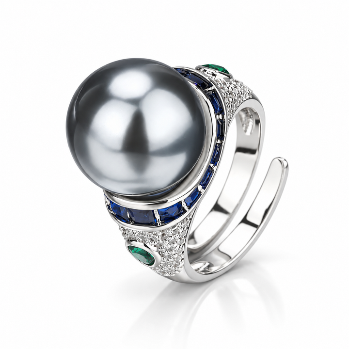 Luminous Halo Statement Ring