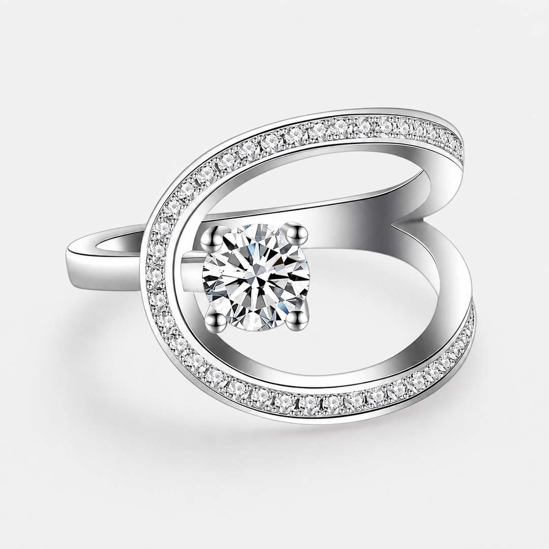 Open Curve Statement Ring