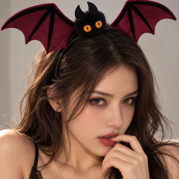 Spooky Bat Cat Headband