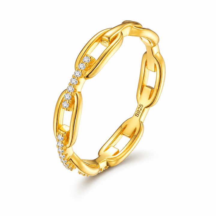 Linked Elegance Ring
