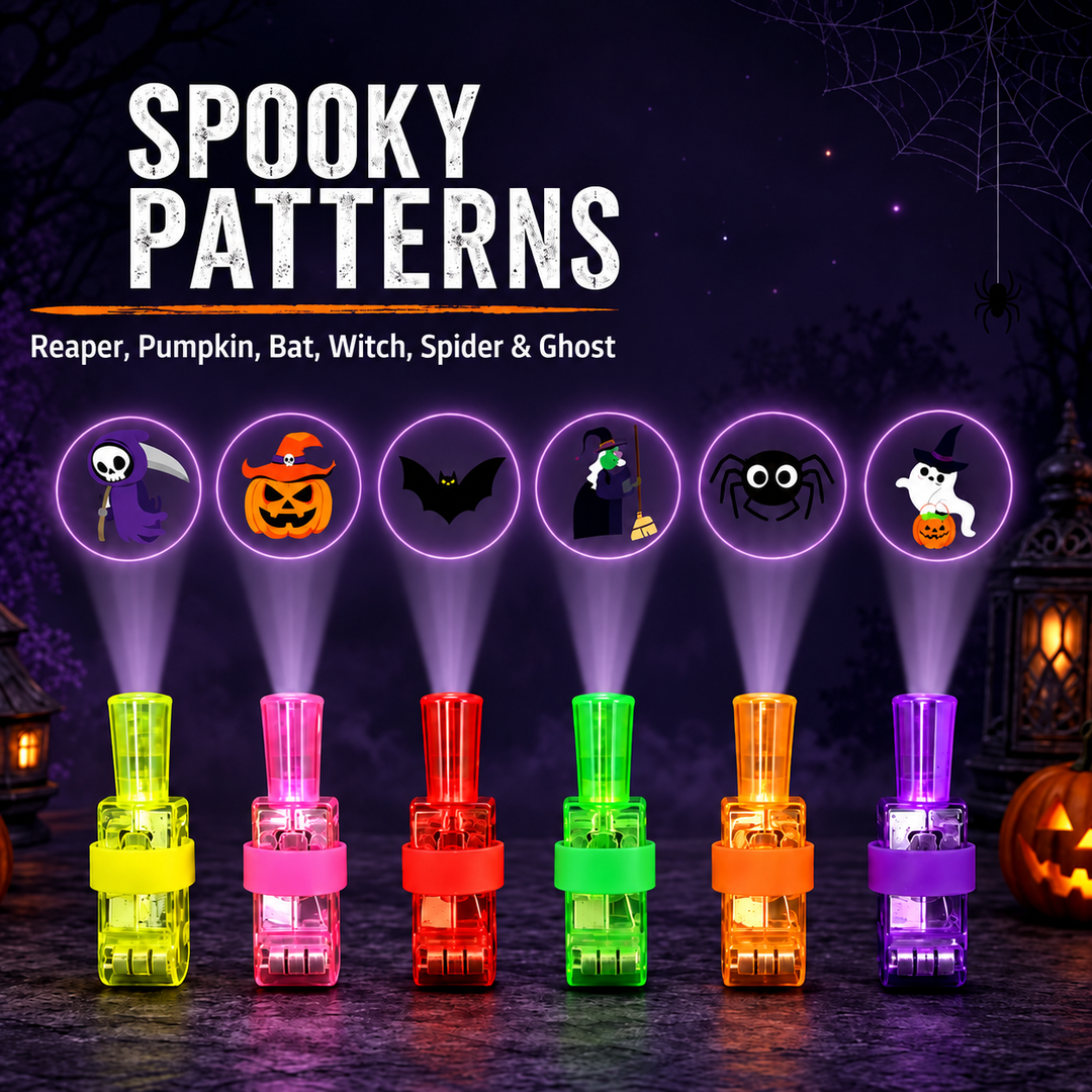Halloween Mystery Projection Finger Light