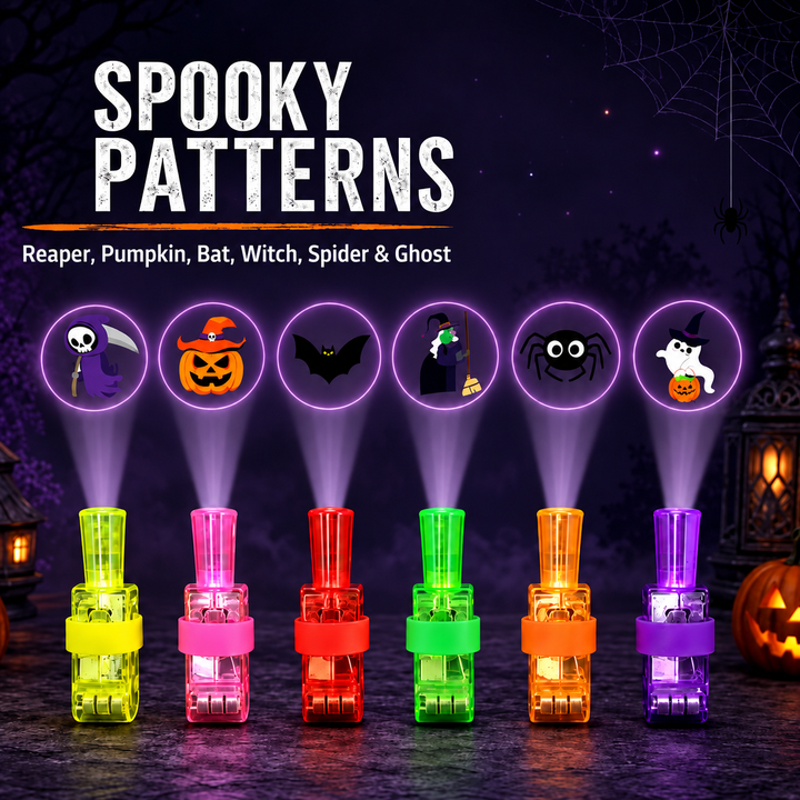 Halloween Mystery Projection Finger Light