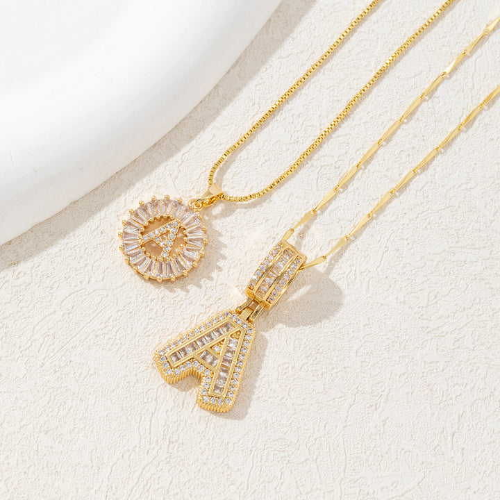 Personalized Initial Pendant Necklace