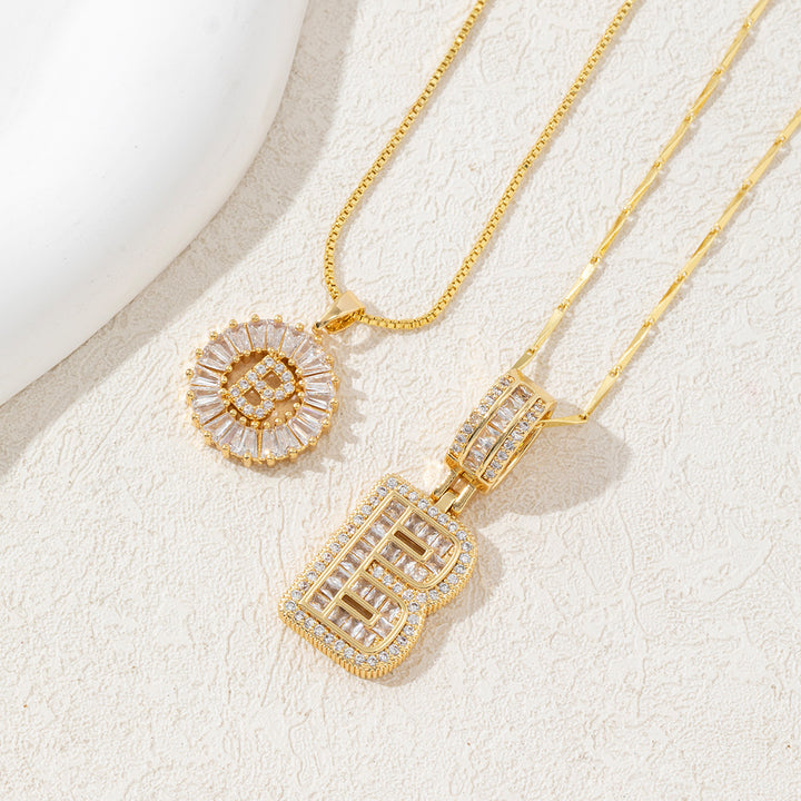Personalized Initial Pendant Necklace