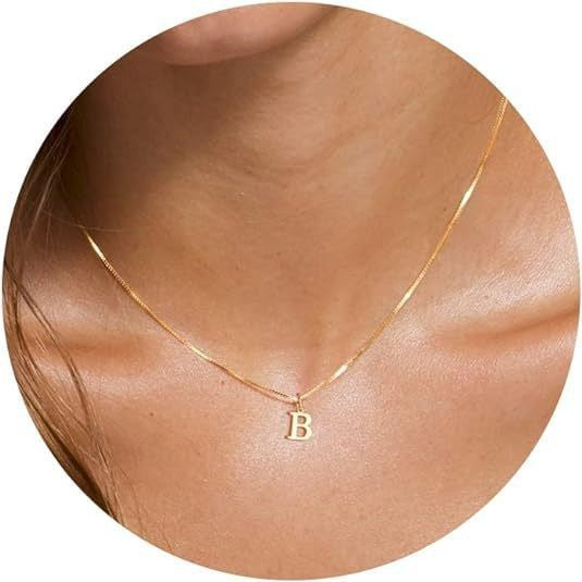 Personalized Initial Pendant Necklace