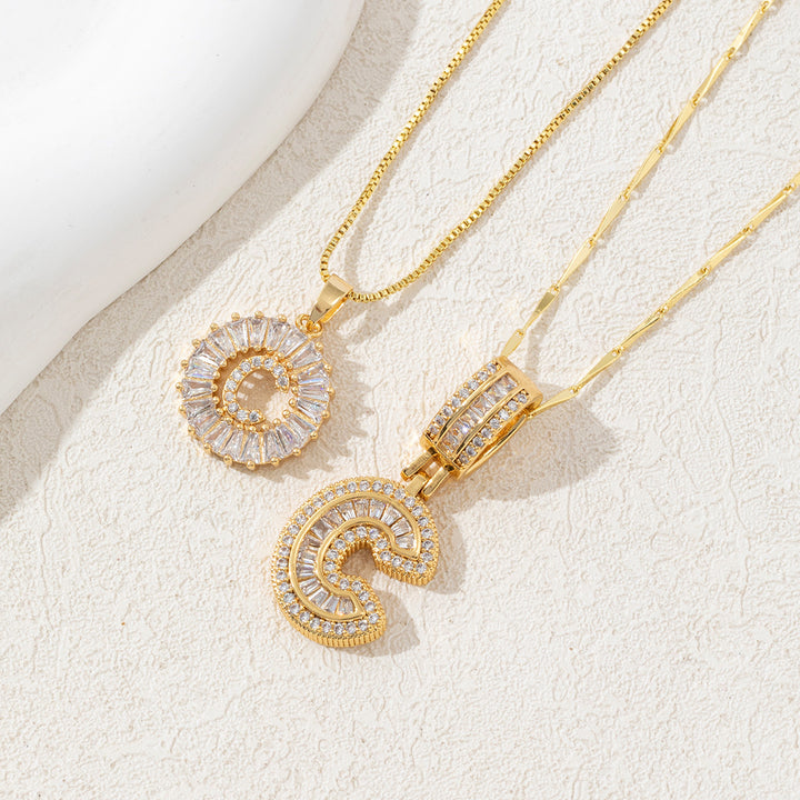 Personalized Initial Pendant Necklace