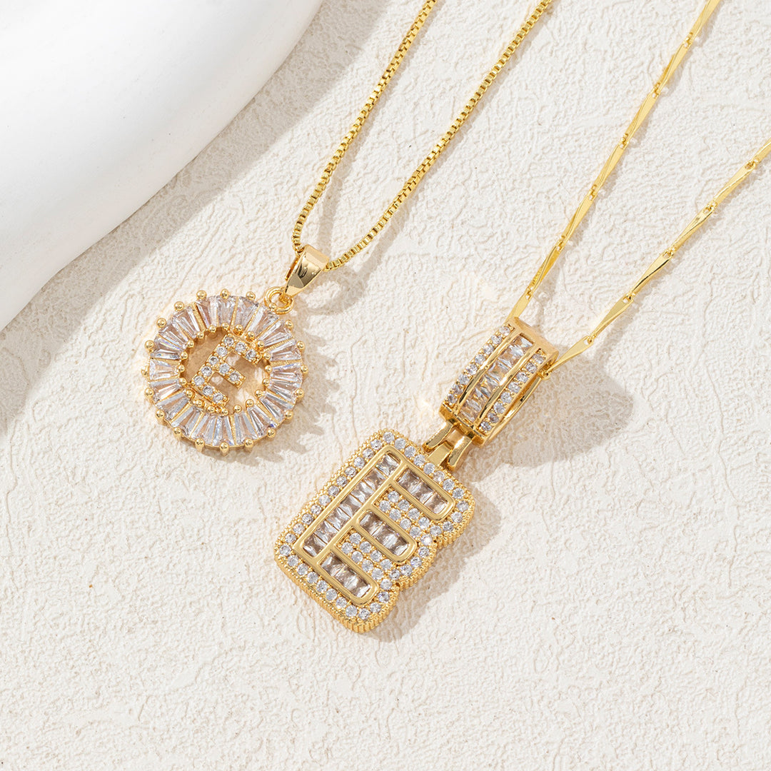 Personalized Initial Pendant Necklace