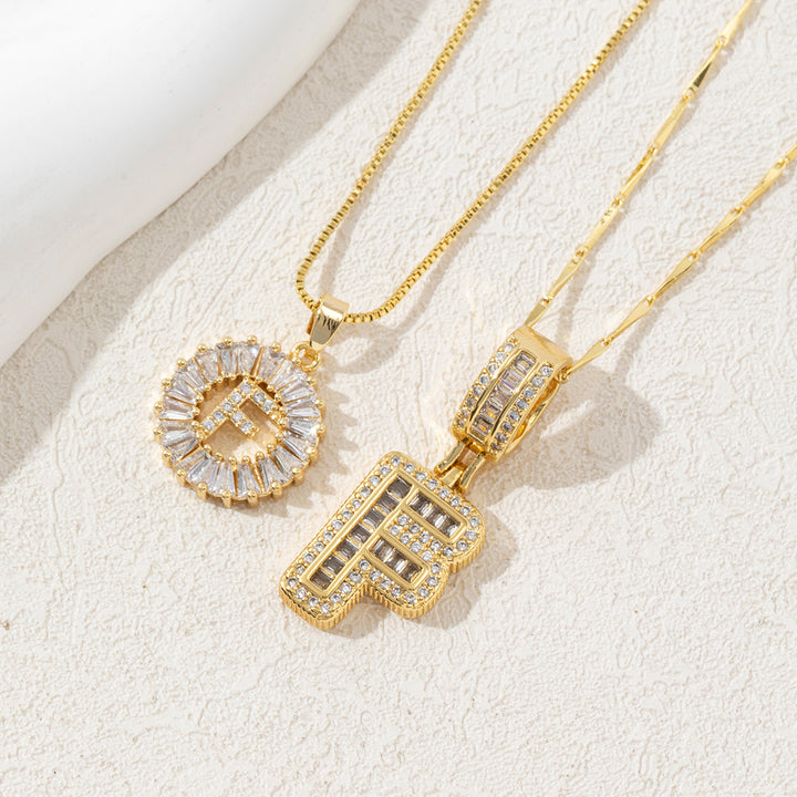 Personalized Initial Pendant Necklace