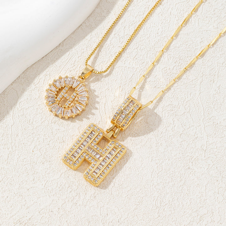 Personalized Initial Pendant Necklace