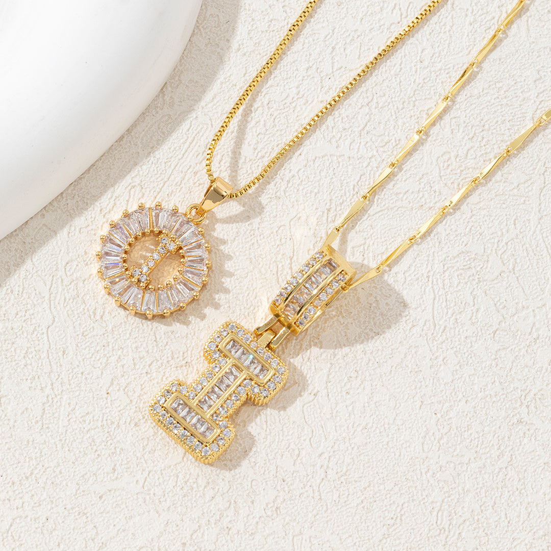 Personalized Initial Pendant Necklace