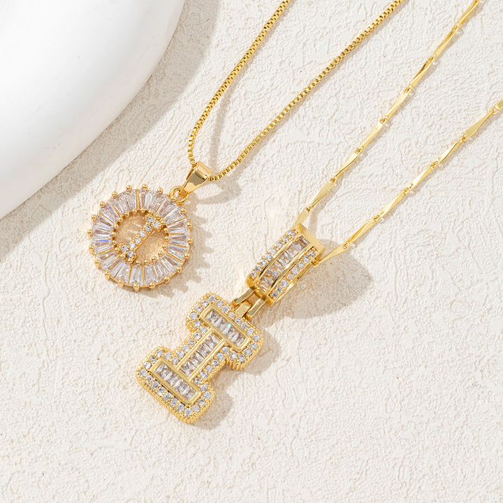 Personalized Initial Pendant Necklace