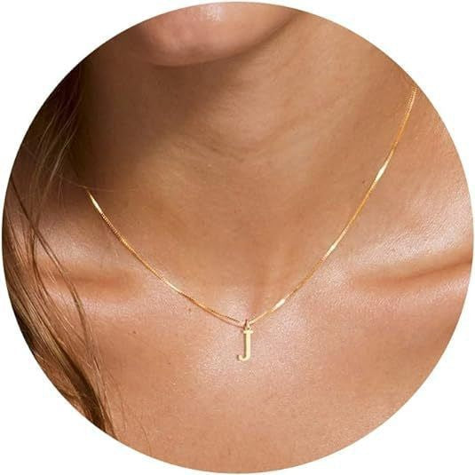 Personalized Initial Pendant Necklace