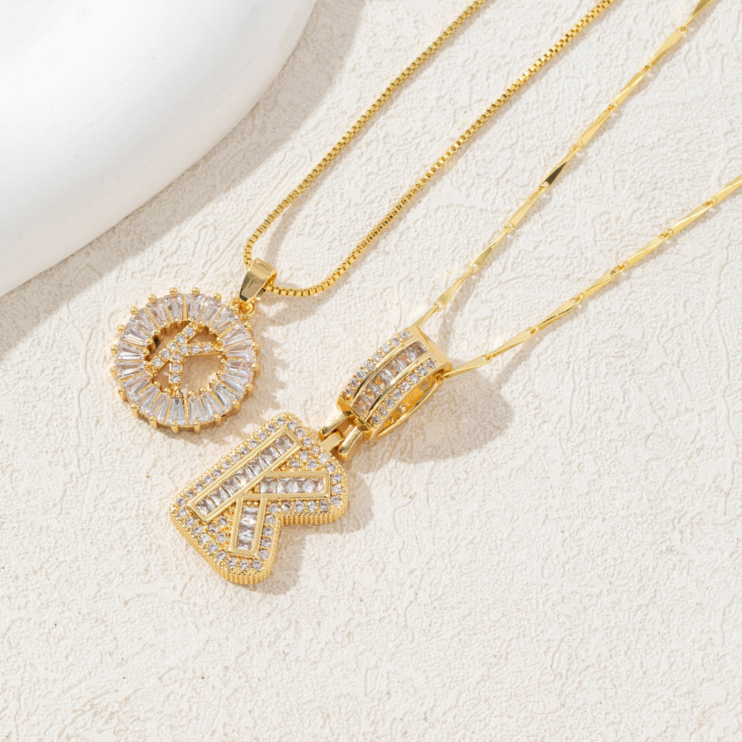 Personalized Initial Pendant Necklace