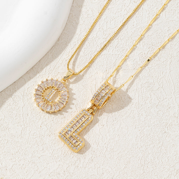 Personalized Initial Pendant Necklace