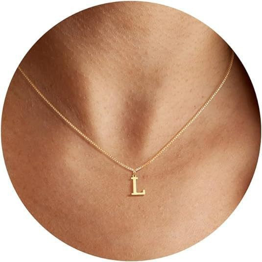 Personalized Initial Pendant Necklace