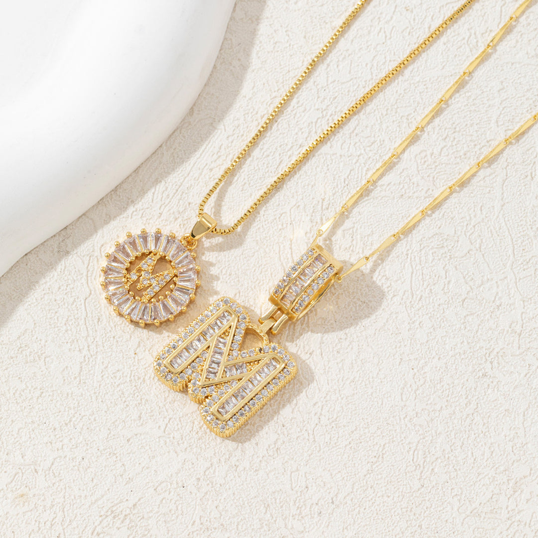 Personalized Initial Pendant Necklace