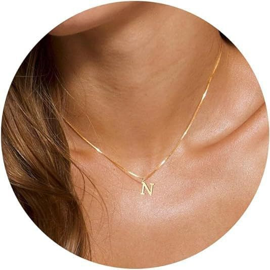 Personalized Initial Pendant Necklace
