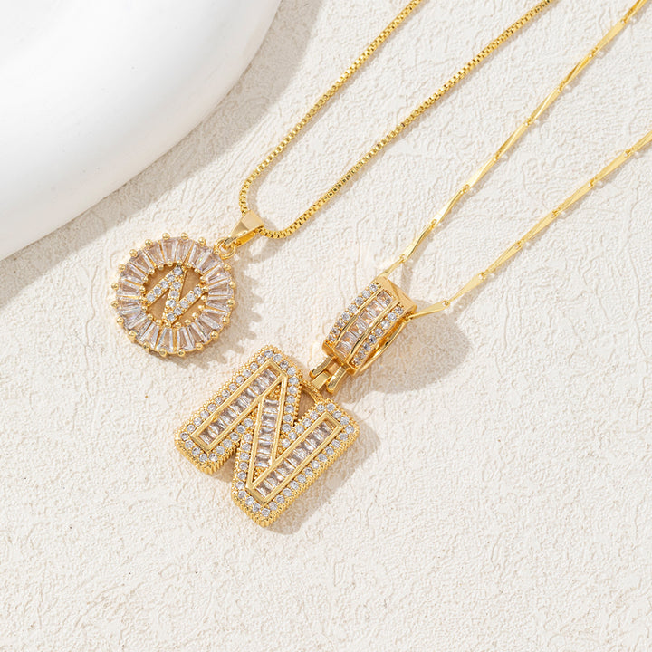 Personalized Initial Pendant Necklace