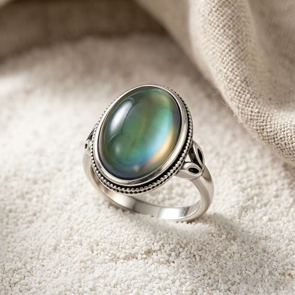 Mystic Moonlight Mood Ring