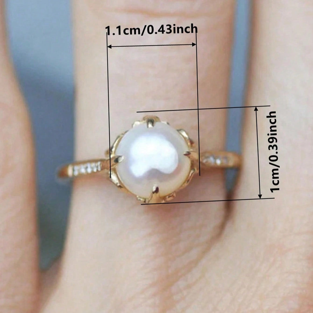 Natural Pearl Vintage Ring