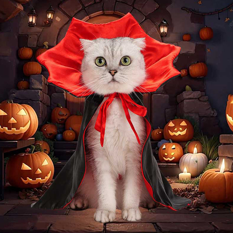 Spooky Vampire Pet Cape