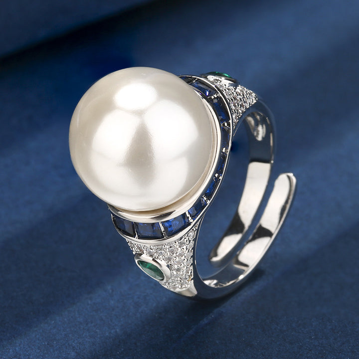 Luminous Halo Statement Ring