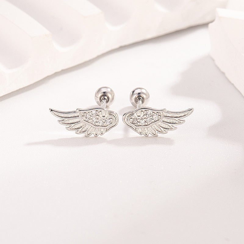 Angel Wing Ear Studs