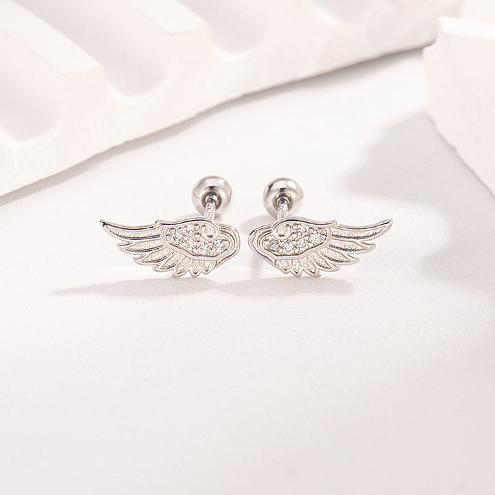 Angel Wing Ear Studs